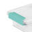 Sterilite Plastic Stackable Storage Bin w/Clear Latch Lid-99476628-99476630