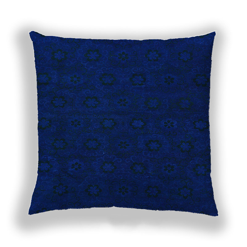 Coussin décoratif abstrait 108, Microsuède