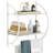 Keedan Metal Bathroom Shelves