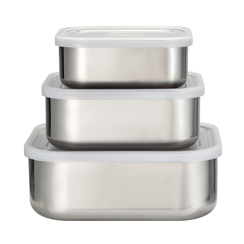 Ensemble de 3 contenants alimentaires