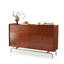Armoire d'appoint en bois massif rouge-brun-1288540341