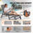 Adjustable Reclining Outdoor Chaise Lounge-1074147511