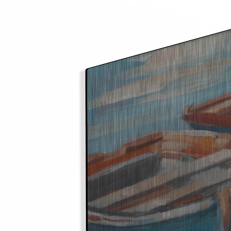 «Tethered Row Boats II» par Ethan Harper, H 24 po x l 36 po
