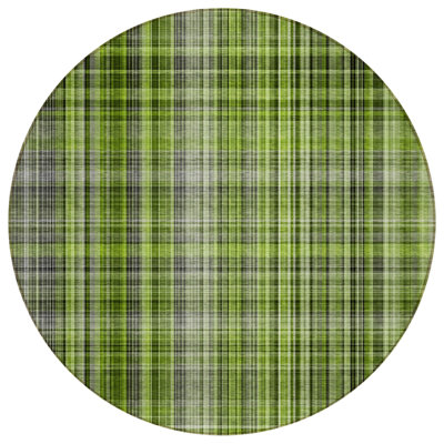 Tapis d'intérieur rond rond 8 po