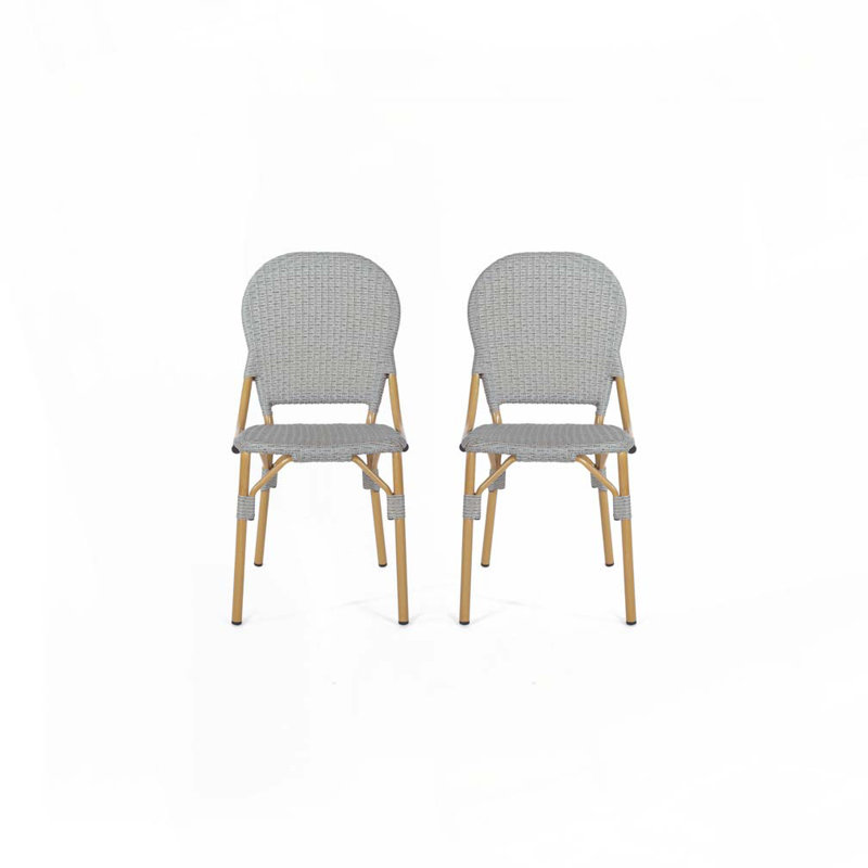 Tabourets de bar en rotin PE
