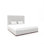 Lindley Custom Upholstered Bed with Wood Base
