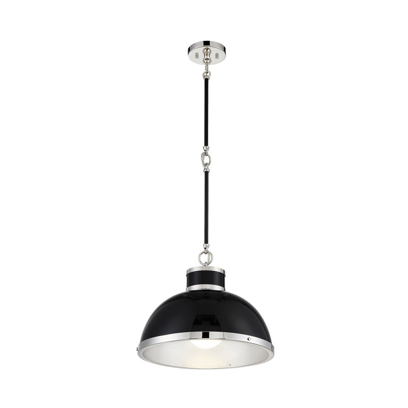 Krum 1 - Light Single Pendant, Black