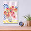 «Peach Poppies» par Kait Roberts, art mural en verre acrylique-1013747743