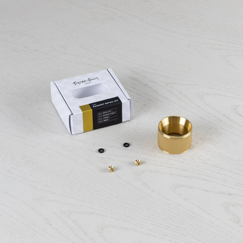 Exhaust / Linear / Detail Kit, Brass