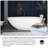x Soaking Plastic / Acrylic Bathtub