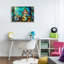 Giclée encadrée de sirène élégante, design par Mandie Manzano-614102443-614102447