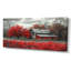 Rouge et gris Autumn Barn Refuge II - Art mural de grange-1122671036-1287151992