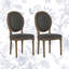 Chaise rembourrée Baril-445823134