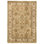 Hand Knotted Wool Area Rug in Gold And Ivory