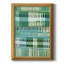 Motif bleu sarcelle I - reproduction d'art sur toile-1471573264