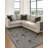 Casual Contemporary Wool Geometric Indoor Rug-1998253