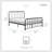 Anite Metal Platform Bed-678009034-678009036