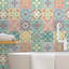 Bitter 15cm W x 15cm L PVC Peel and Stick Mosaic Tile-122977109