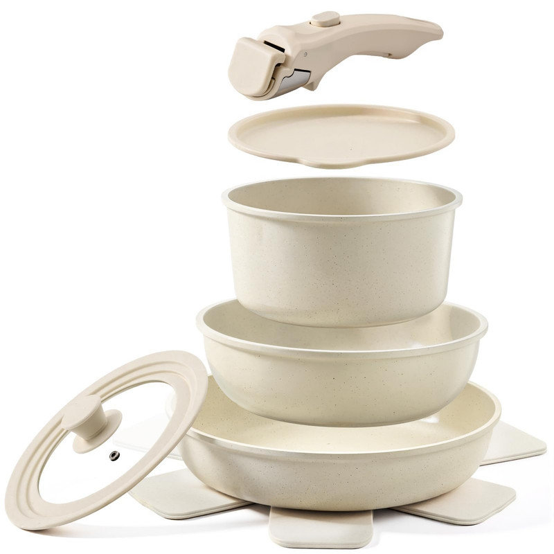 Cookware Set, Cream White
