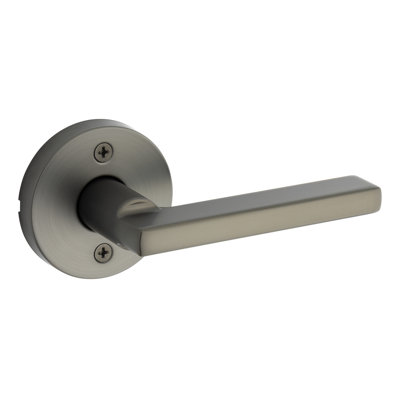 Halifax Round Half Dummy Door Lever in Gunmetal