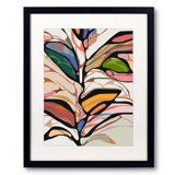 Colorful Tree Print by Angel Estevez