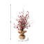 Décoration de Noël arbre de table floral