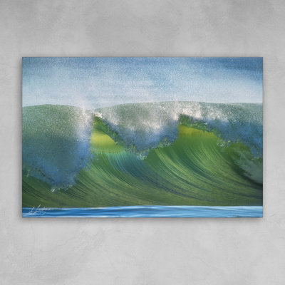 "Liquid Glass" by Lawrence Leyderman – 48" x 72" Acrylic Wall Art
