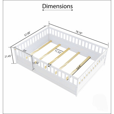 Lit double Montessori