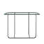 Richins 112cm Glass Console Table