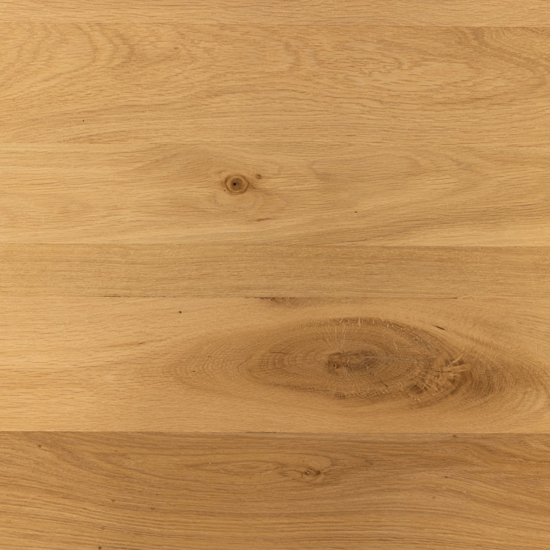 Natural Oak Rectangular Double Pedestal Dining Table