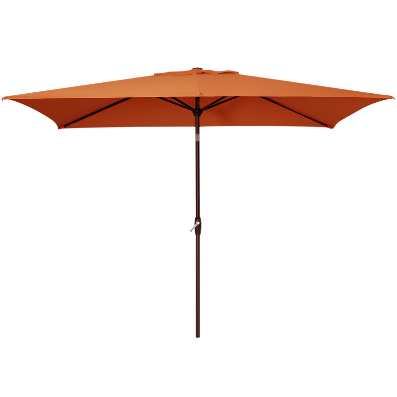 Shinetta 6,5 x 10 pi Parasol carré, Orange