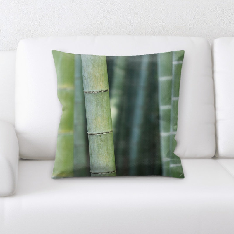 Coussin décoratif en bambou