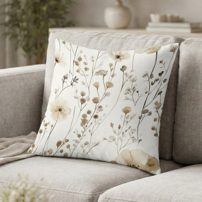 Coussin Country Farmhouse, H 16 po x l 16 po
