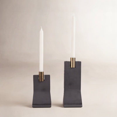 Soteria Metal Candlestick Holder