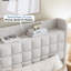 Structure de lit tapissier avec 2 pieds de lit et plateforme de rangement Avelyn-1851625659-1851625657