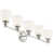 Satin Opal White/Polished Chrome selected