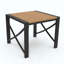 Table de bout carrée pour l'extérieur