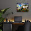 «Hollywood» par Artpoptart, art mural en verre acrylique-13467287