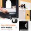 Cat Litter Box Enclosure, Hidden Cat Litter Cabinet With Sisal Door