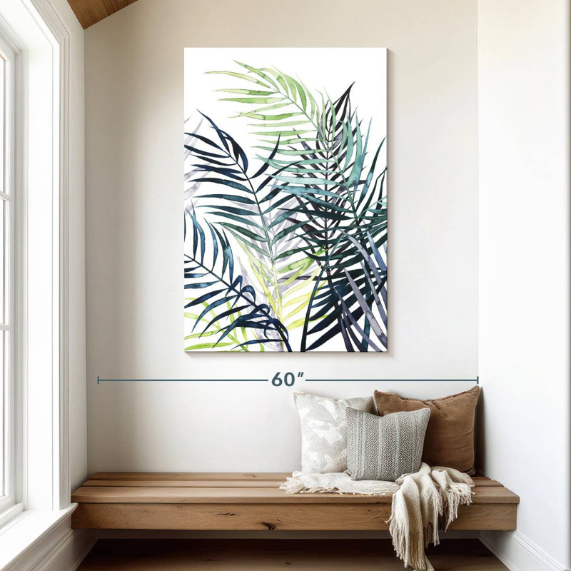 Harnek Twilight Palms I, 48" H x 32" W