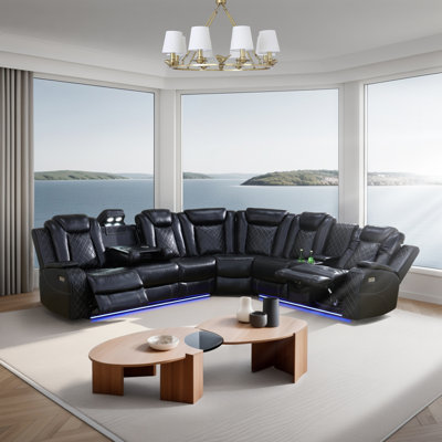 Fauteuil inclinable électrique en cuir Cread Vegan