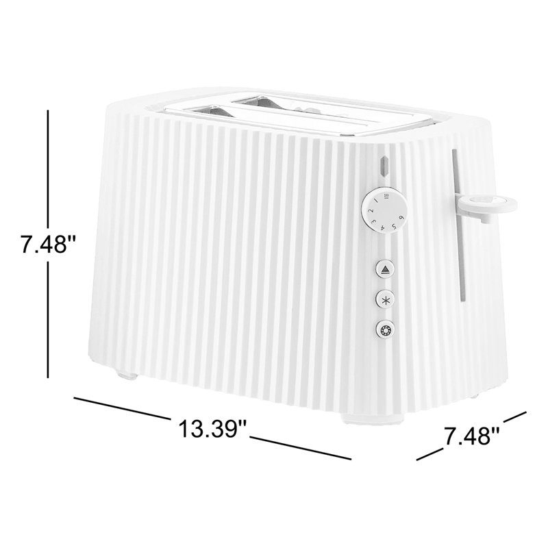 Plissé Toaster, Gray