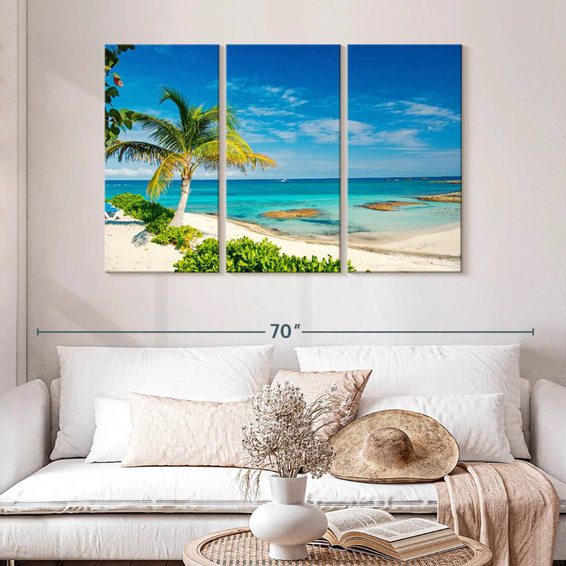Gillard Great Stirrup Cay, 32" H x 50" W
