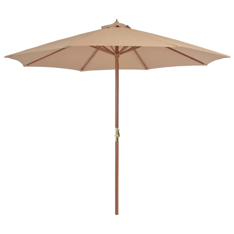Parasol de marché, Brun