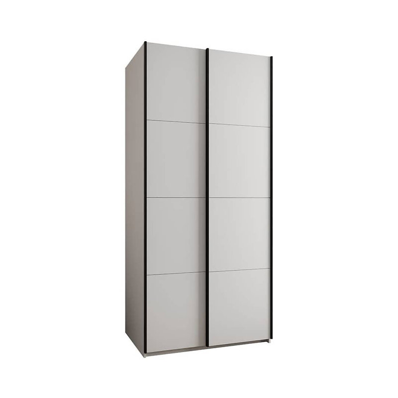 Trosa 2 Door Manufactured Wood Wardrobe
