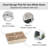 7-Piece Felt Drawer Organizer Set - Beige-121303224