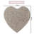 Schoenberger Heart Shape Bath Rug 25"x25"-1611439380