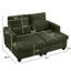 48.74 " Corduroy Loveseat