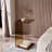 Set of 2 Modern Clear Acrylic End Tables, C-Shaped Space-Saving Side Table & Nightstand-518052970