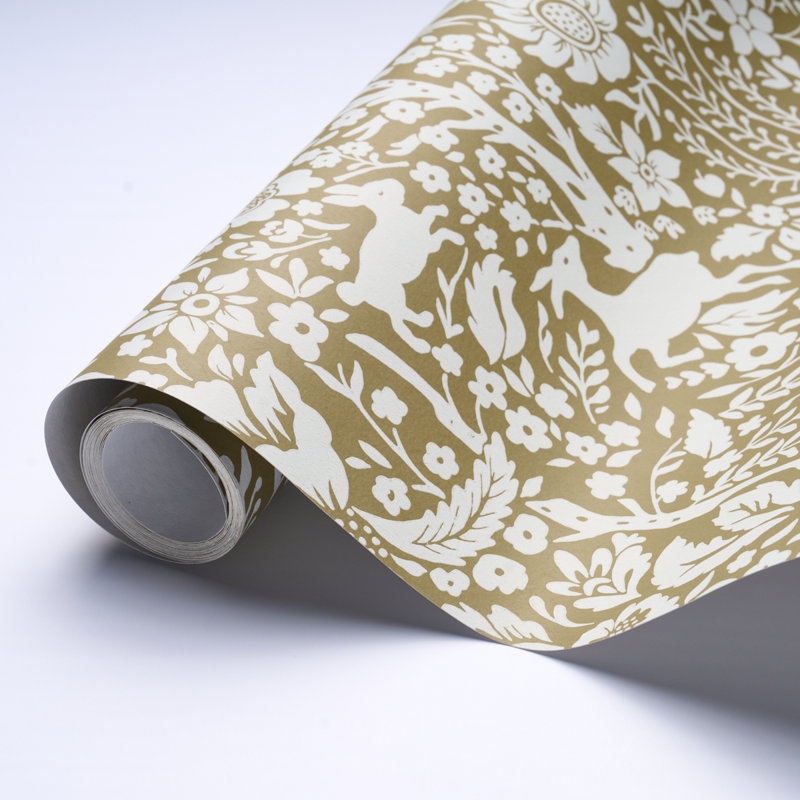 Papier peint Deerfield, Vert